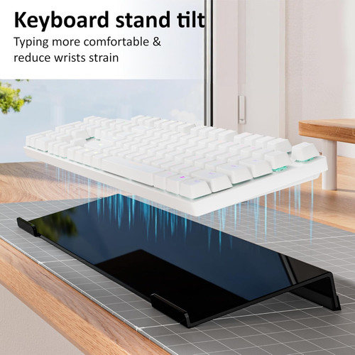 Acrylic computer keyboard - acrylic,